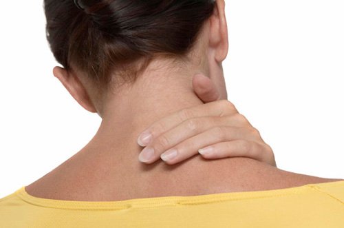 woman with pain